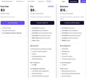 Krisp pricing